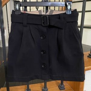 Authentic Burberry wool belted skirt size 8 girl